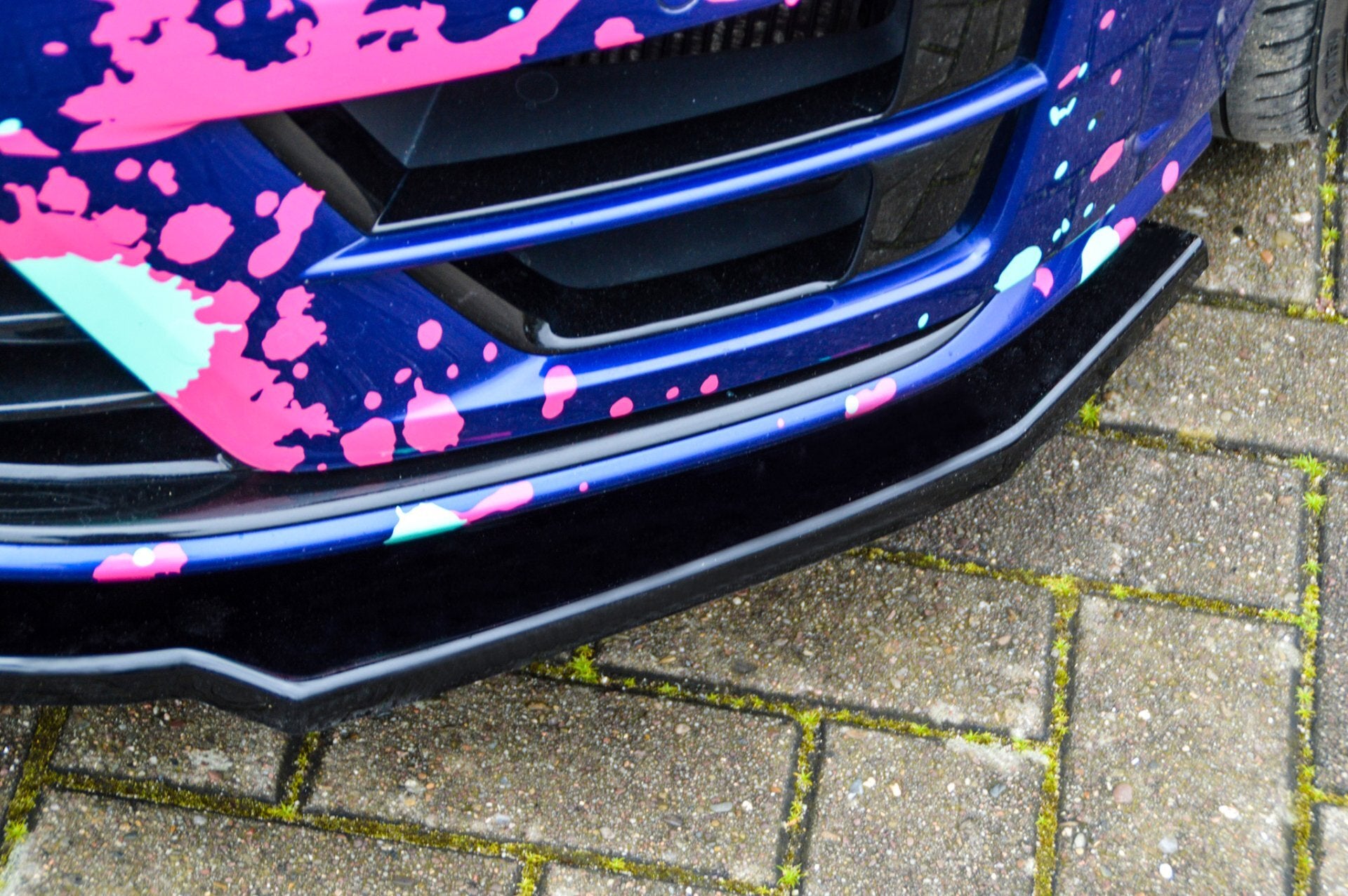 Cup Frontspoilerlippe für VW Golf 7 R+ R-Line AU