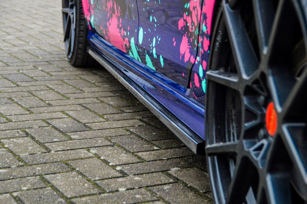 Seitenschweller im Cup Look für VW Golf 7R + R-Line