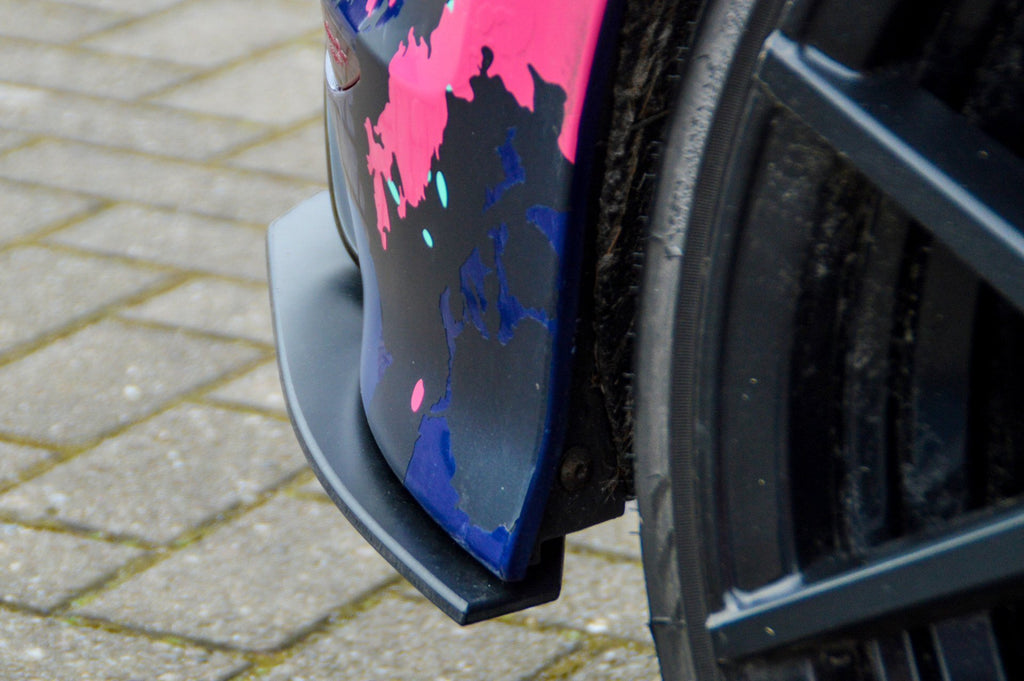 Racing Heckansatz Diffusor mit Seitenteilen für VW Golf 7 R Vorfacelift