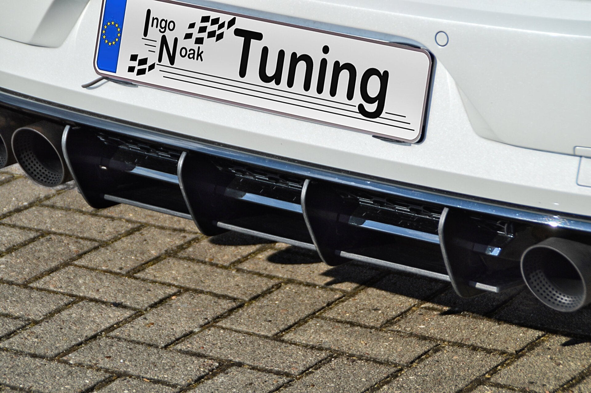 Racing Heckansatz Diffusor für VW Golf 7 R Facelift