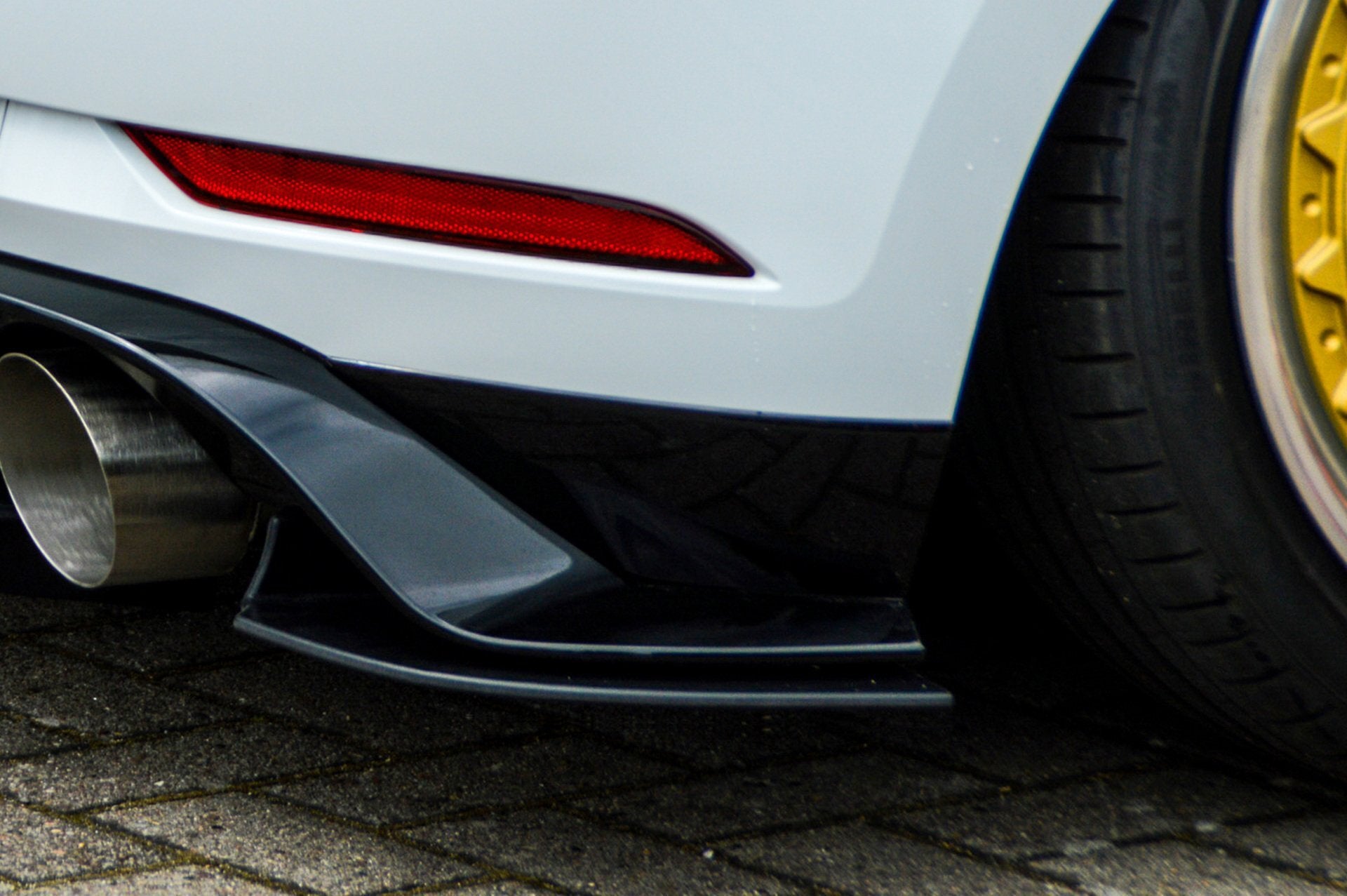 Racing Heckansatz Seitenteile für VW Golf 7 GTI TCR