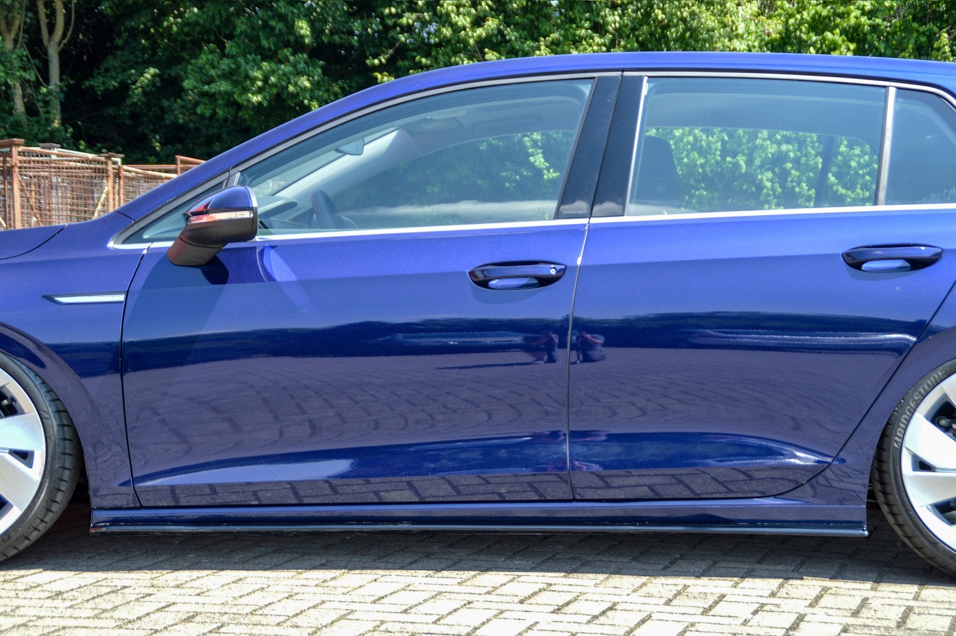 CUP Seitenschweller aus ABS für VW Golf 8