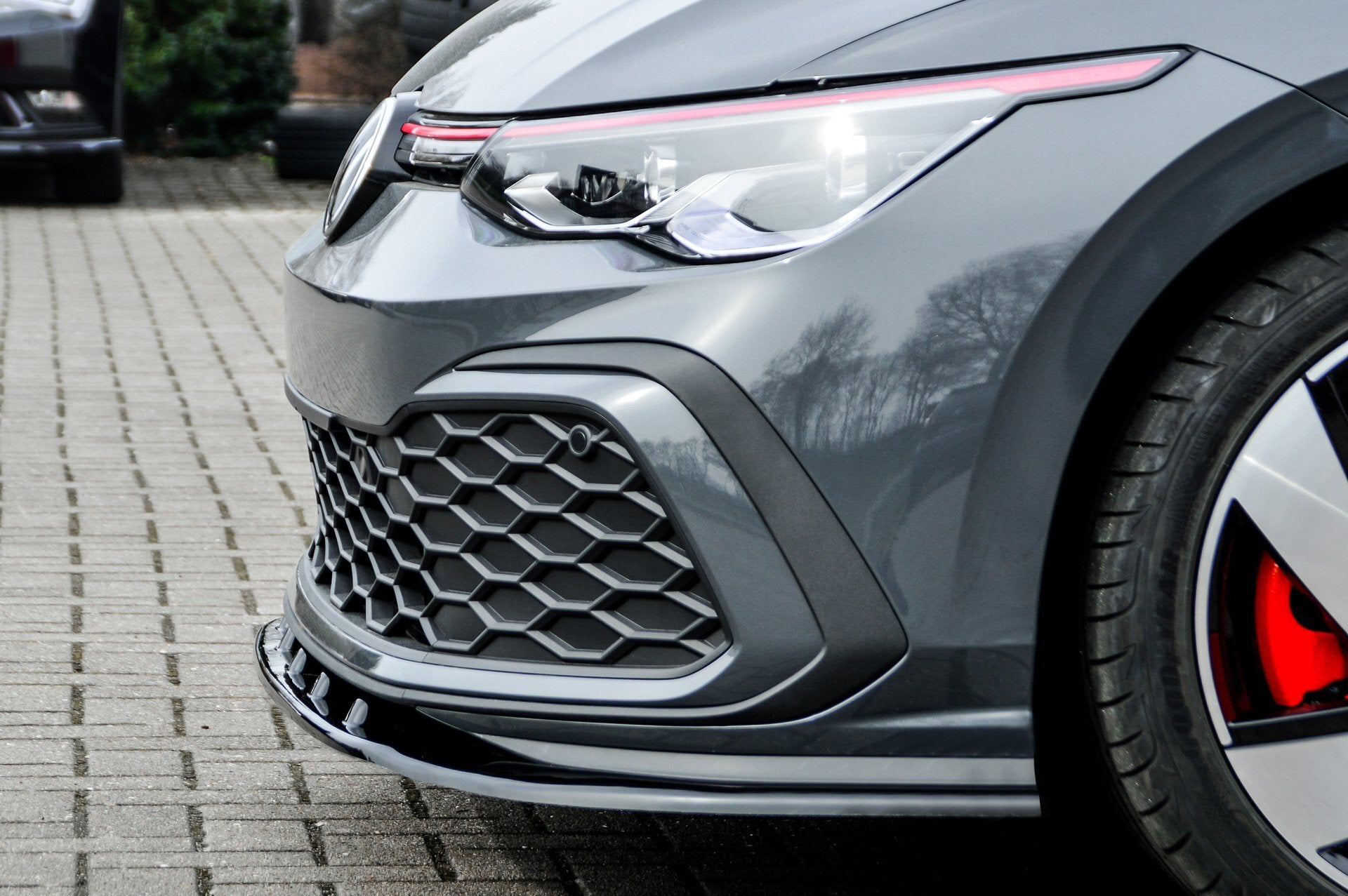 CUP Frontspoilerlippe passend für VW Golf 8 GTI + GTD - Ingo Noak Tuning
