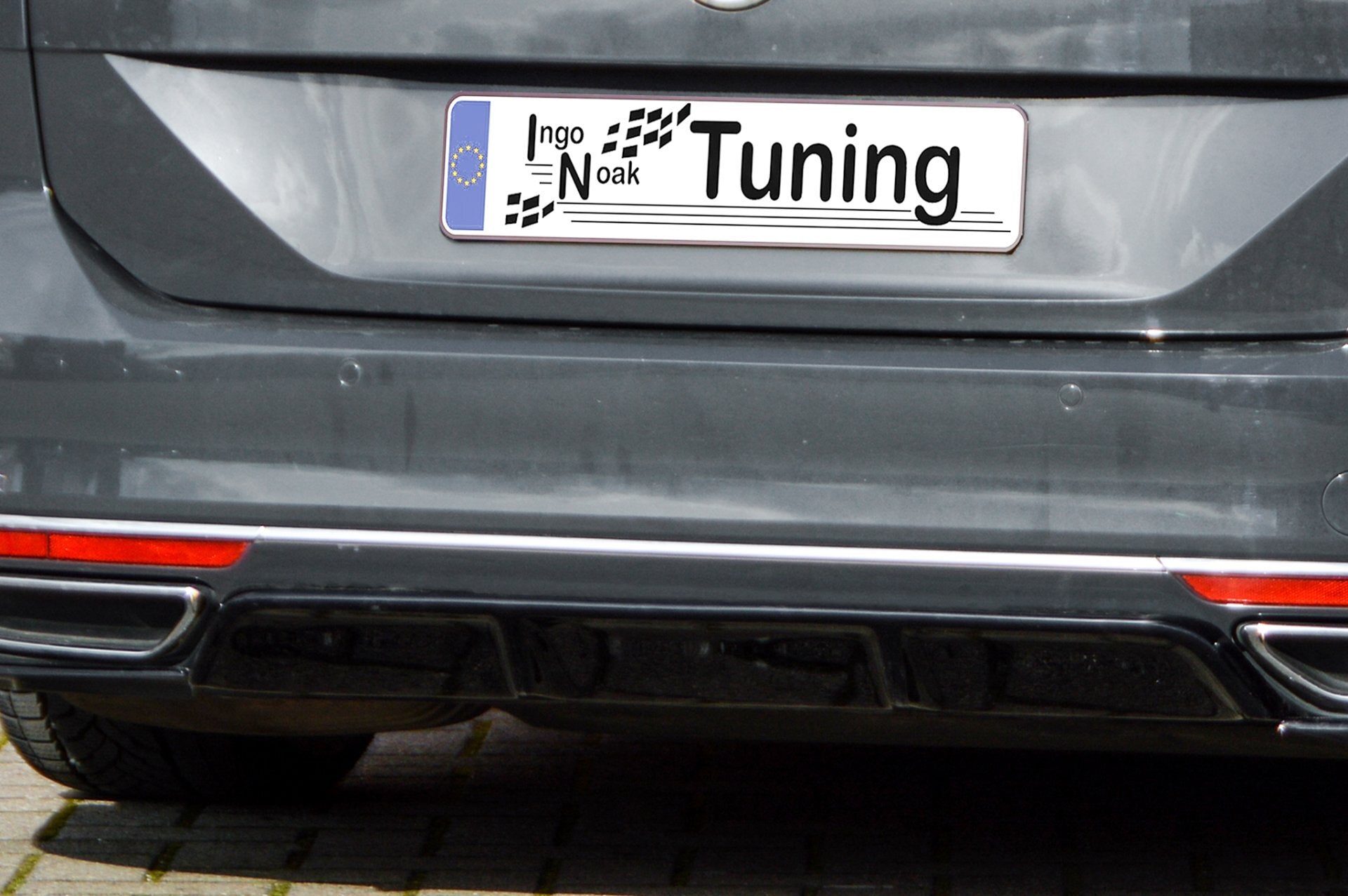 Heckansatz Mittenteil für VW Passat 3G B8 R-Line