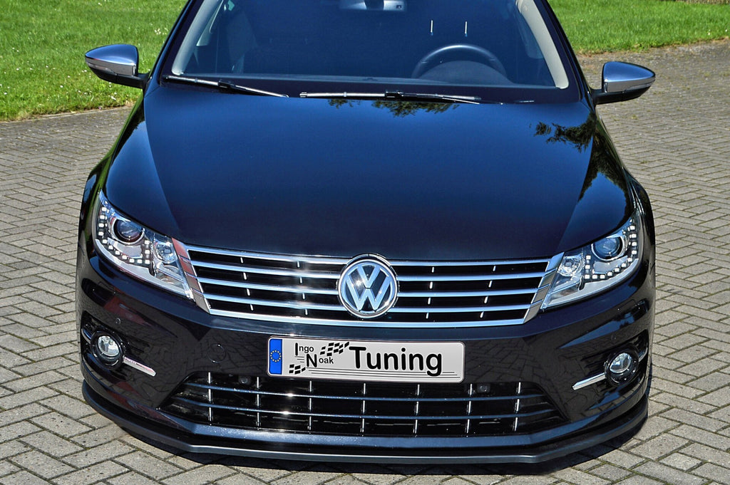 Frontspoilerlippe für VW Passat CC R-Line, Ingo Noak Tuning, aerodynamisches Auto-Upgrade, sichtbare Passform und Design