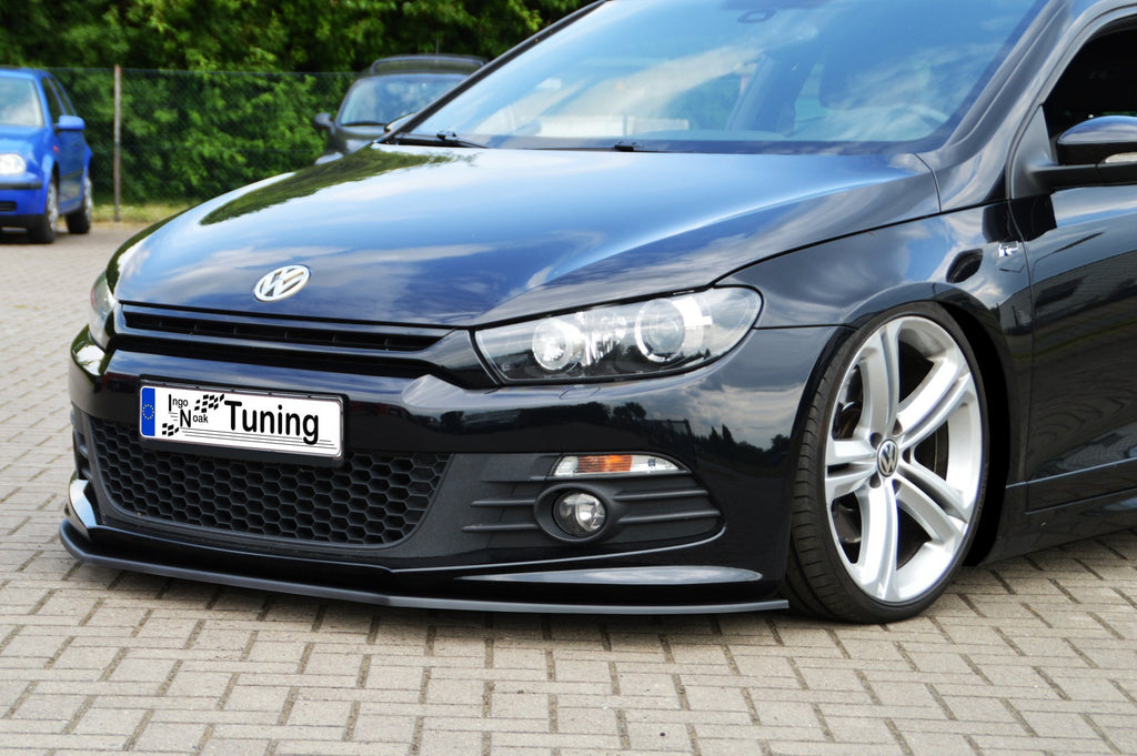 Frontspoilerlippe für VW Scirocco 3 R-Line von Ingo Noak Tuning, aus Kunststoff, detailreiche Passform und Design.