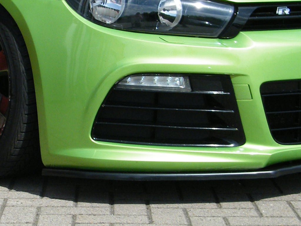 Frontspoilerlippe für VW Scirocco R 13, Ingo Noak Tuning, aerodynamisches Auto-Design, weiße Kunststoff-Optik