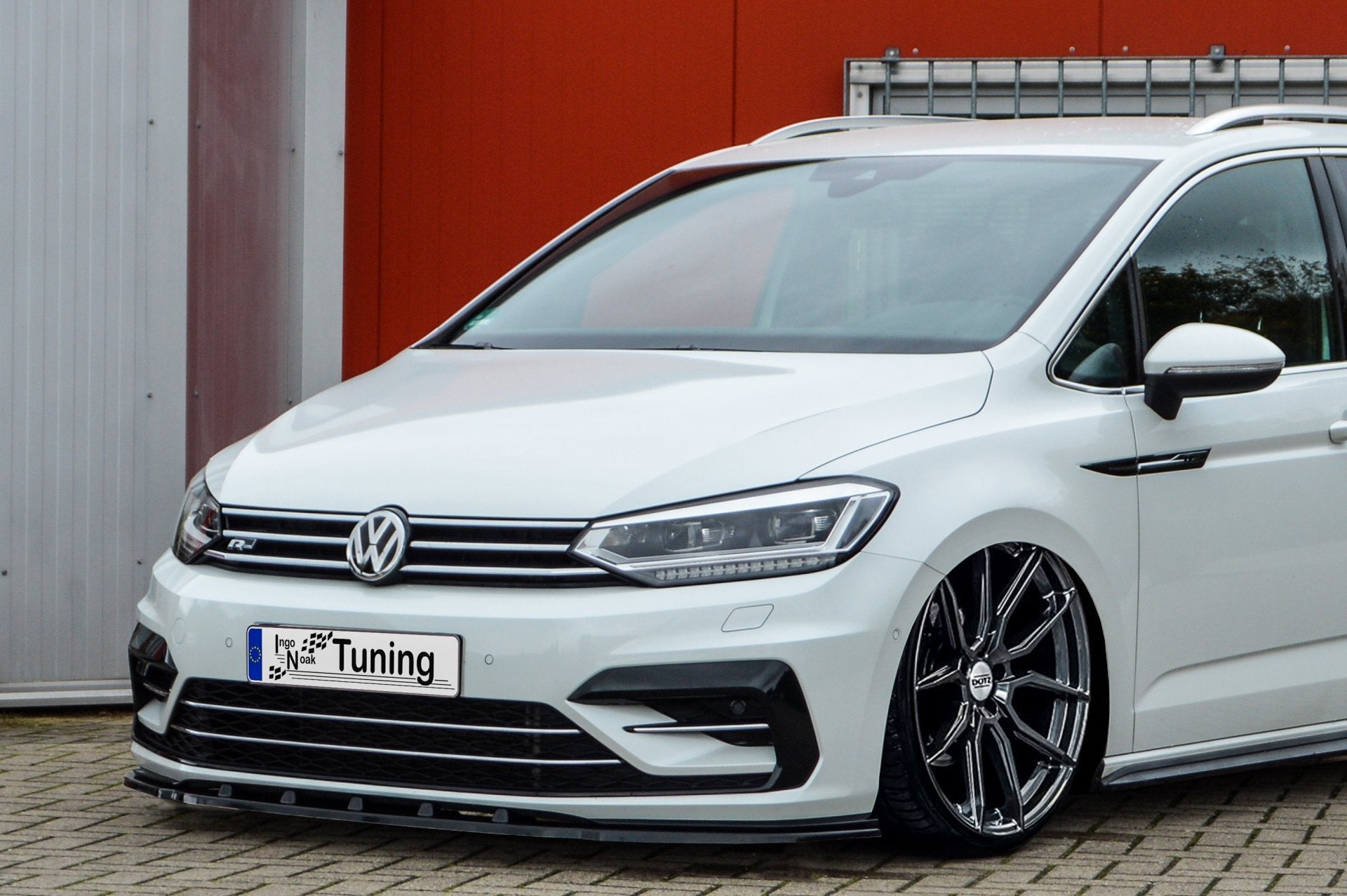 Cup Frontspoilerlippe für VW Touran 5T - Ingo Noak Tuning