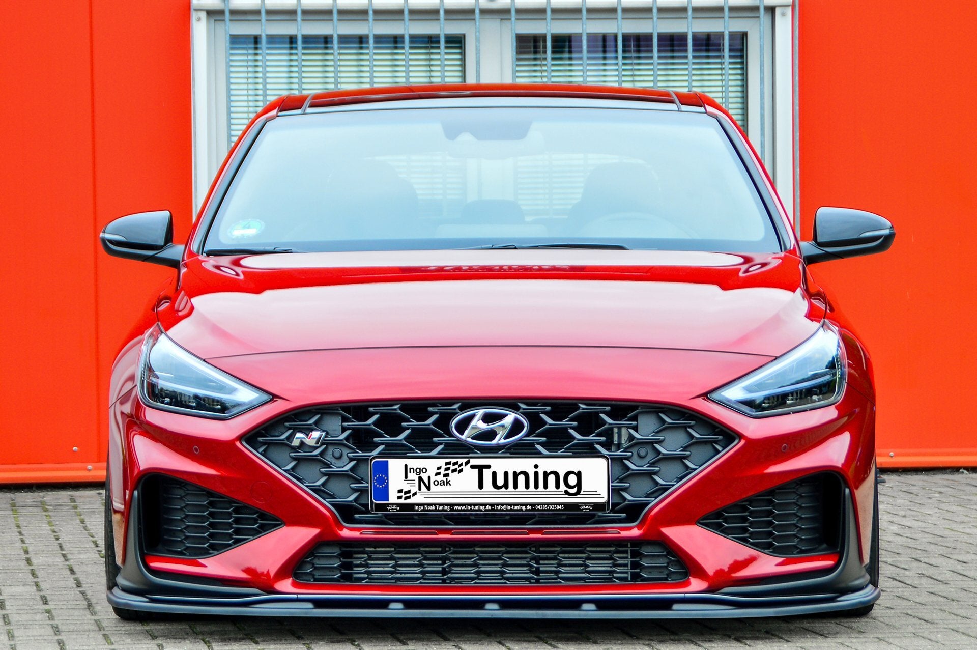 Cup Frontspoilerlippe für Hyundai I30 N + N-Line Facelift - Ingo Noak Tuning