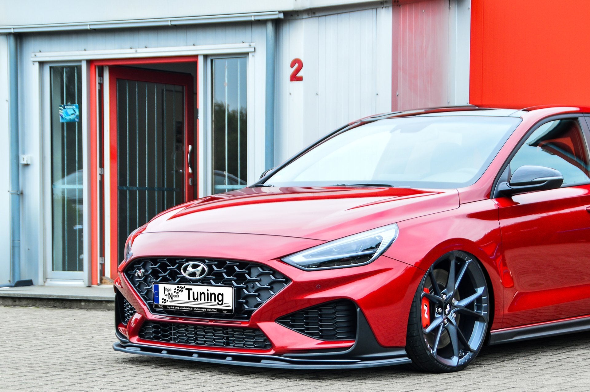 Cup Frontspoilerlippe für Hyundai I30 N + N-Line Facelift - Ingo Noak Tuning