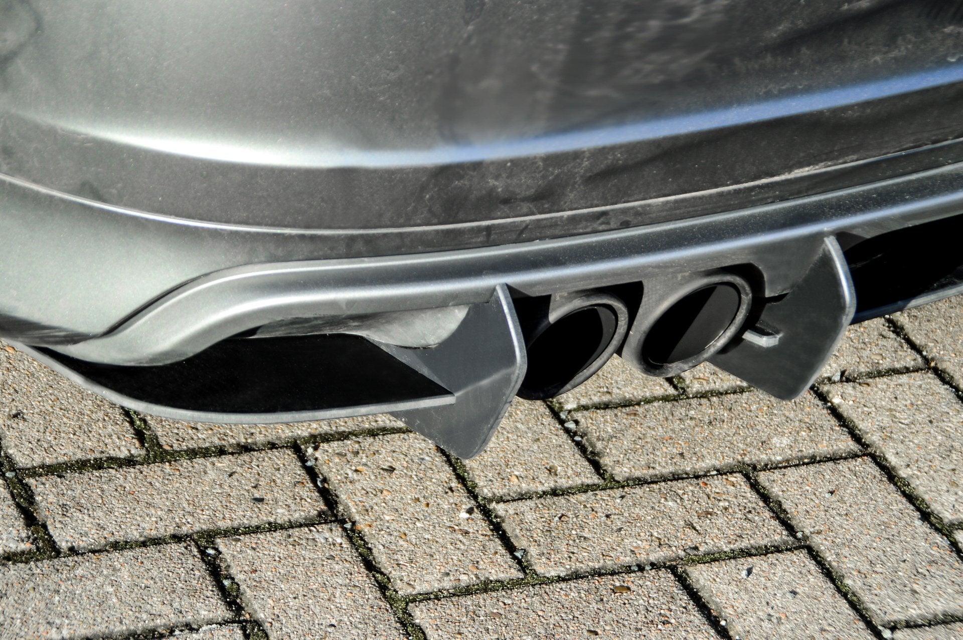 Gefräster Heckansatz für Audi S3 8P Sportback