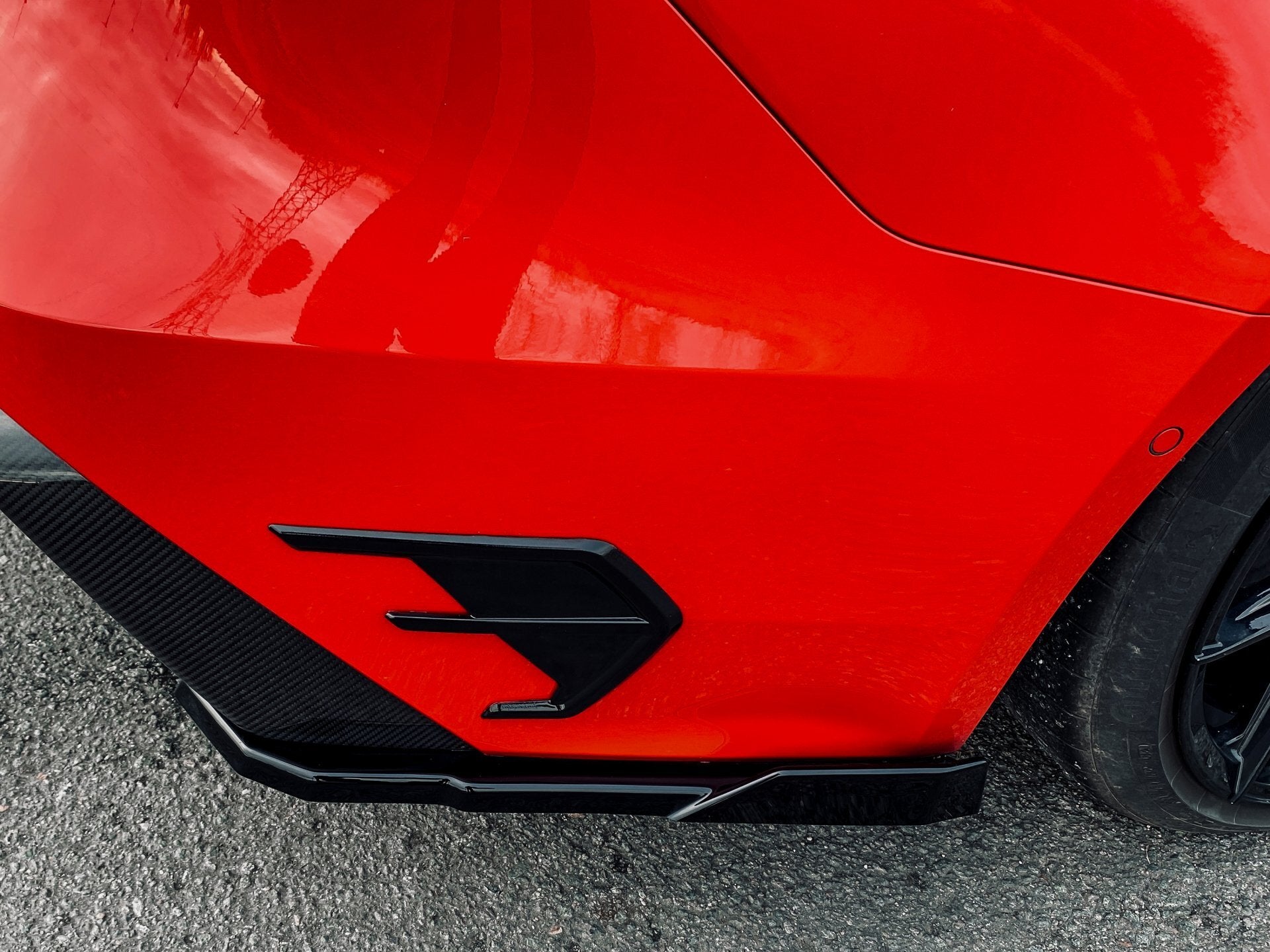 Heckansatz Seitenteile mit Wing für Audi RS7 8C 4K