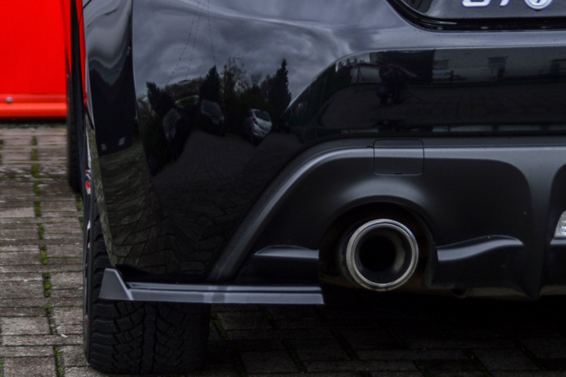 Heckansatz Seitenteile mit Wing für Toyota GT86 Facelift