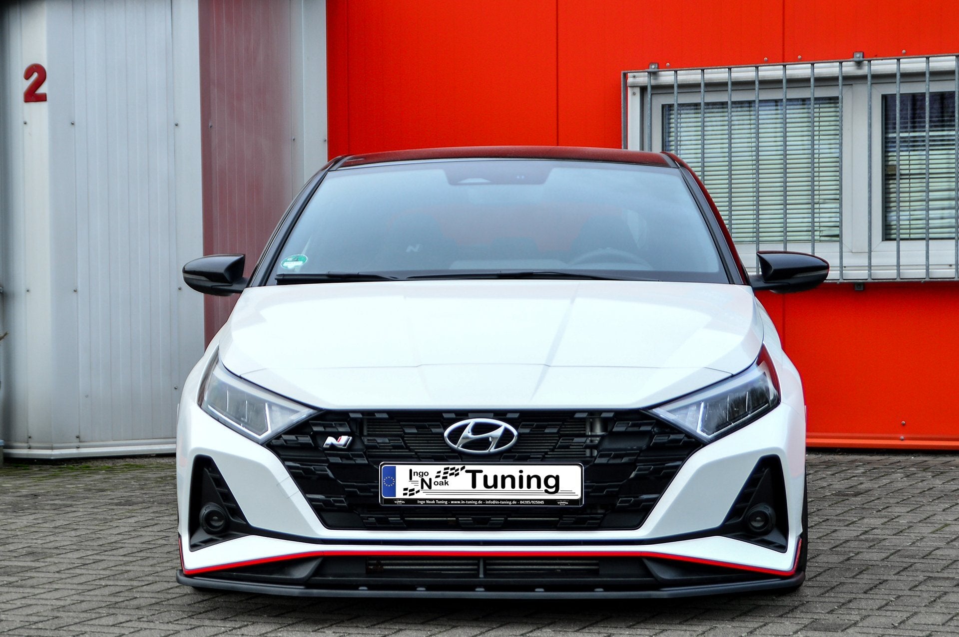 Cup Frontspoilerlippe  für Hyundai I20N Performance