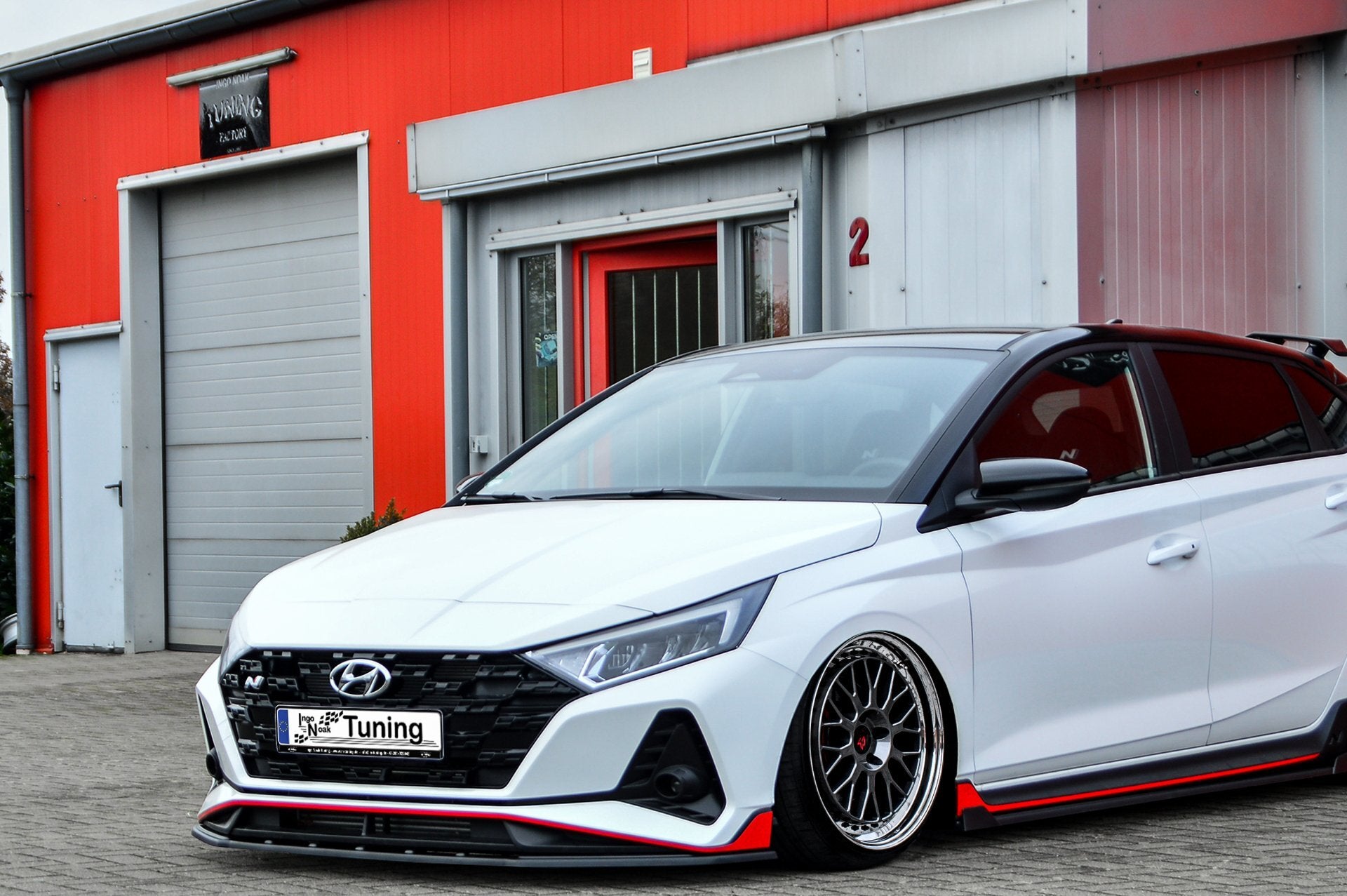 Cup Frontspoilerlippe  für Hyundai I20N Performance