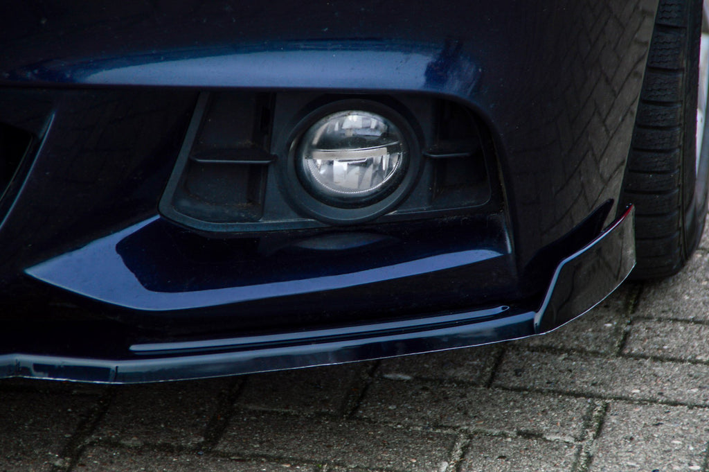 Frontspoilerlippe mit Wing für BMW 5er F10 F11 M-Paket, Tuning-Ansatz, schwarz, aus Kunststoff, für Modelljahr 2013-2016