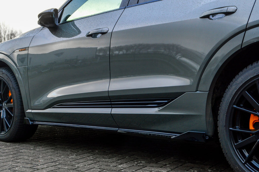 CUP Seitenschweller 6.tlg. mit Wing vorne + hinten für Audi E-Tron Quattro