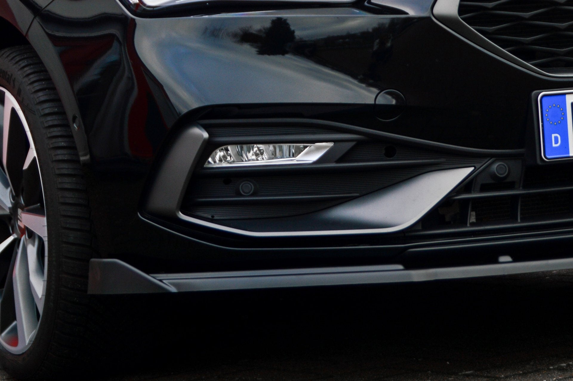 Cup Frontspoilerlippe mit Wings für Seat Leon KL +ST