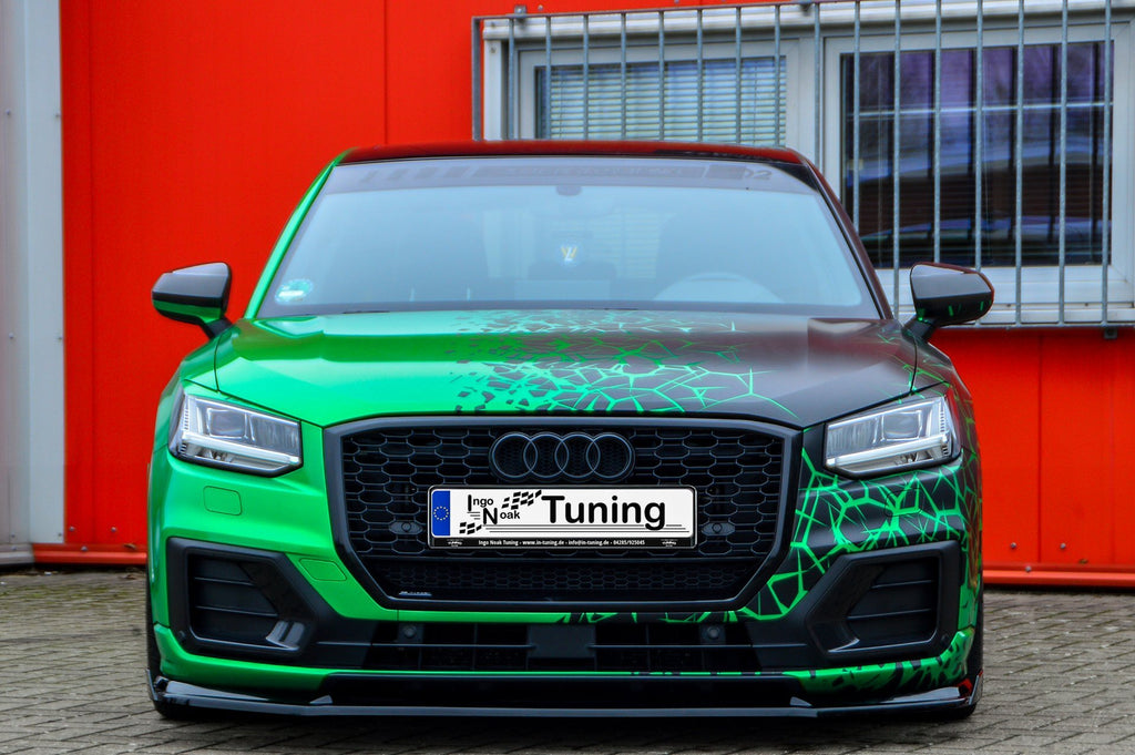 Cup Frontspoilerlippe mit Wing für Audi Q2 GA
