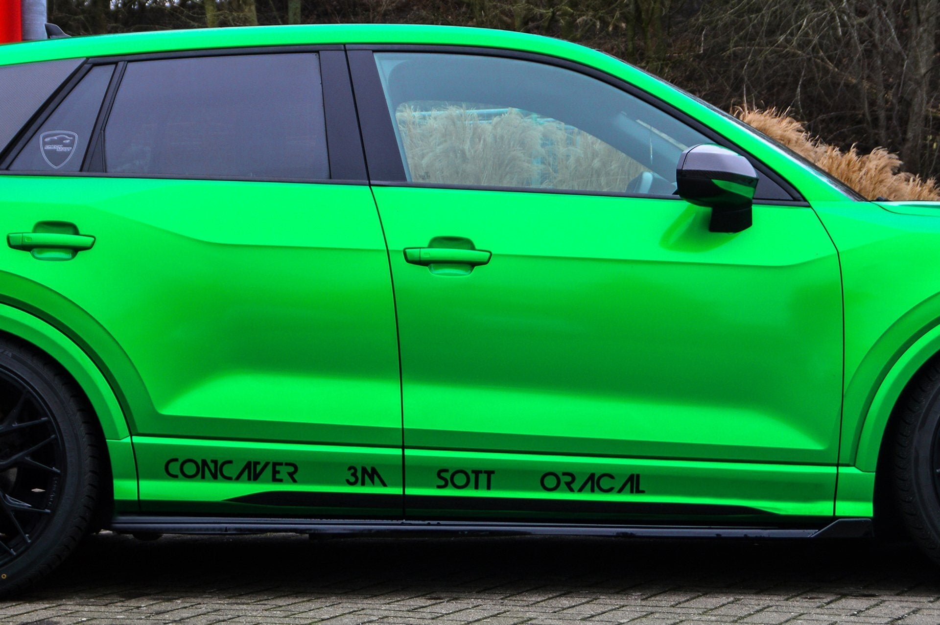 CUP Seitenschweller mit Wing vorne für Audi Q2 GA