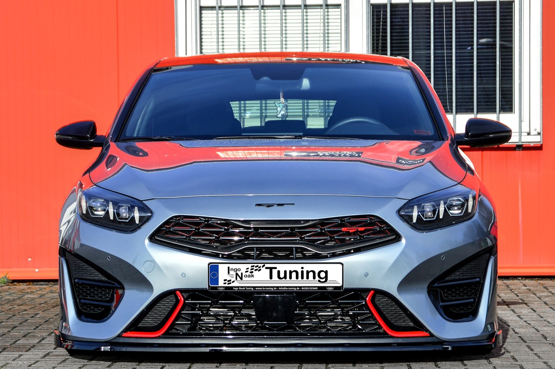 CUP Frontspoilerlippe mit Wings für Kia Pro Ceed GT ab Bj. 2021- - Ingo Noak Tuning