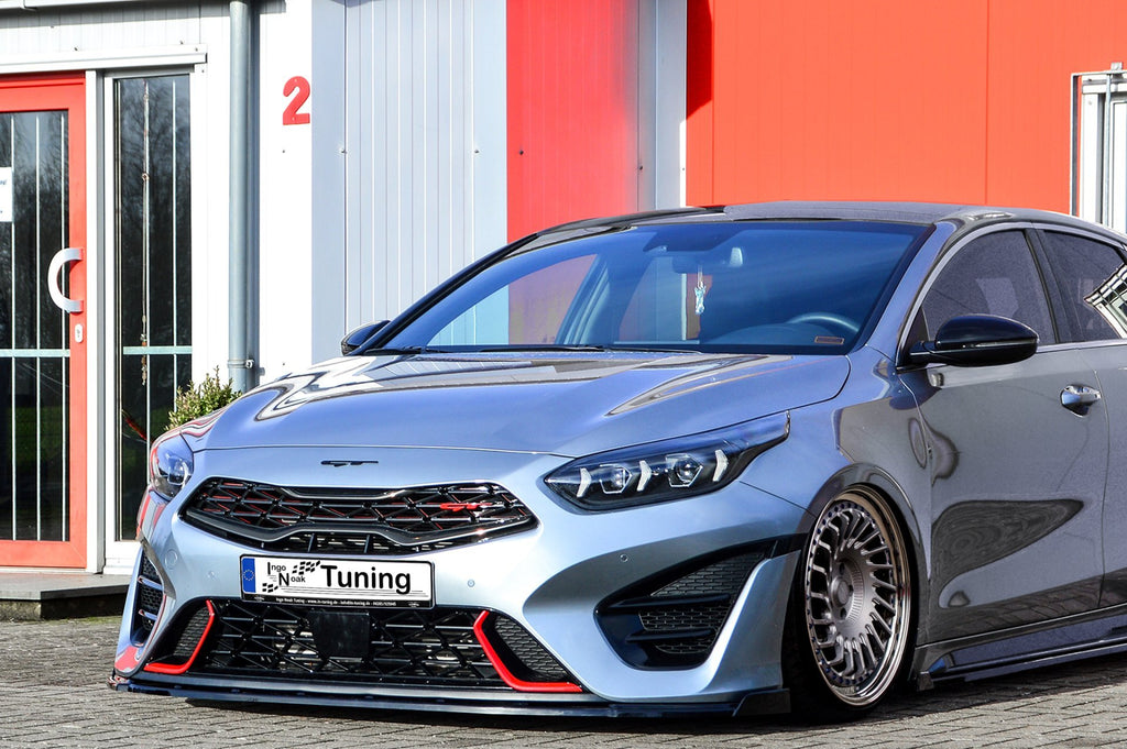 CUP Frontspoilerlippe mit Wings für Kia Pro Ceed GT ab Bj. 2021- - Ingo Noak Tuning