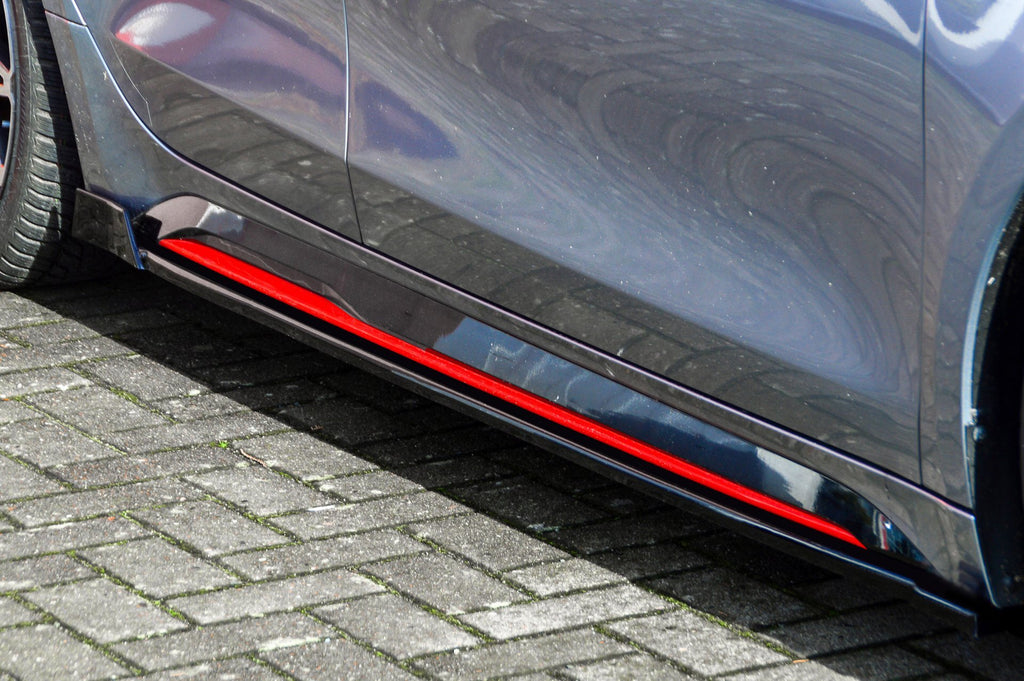 Seitenschweller mit Wing hinten für Kia Proceed GT und GT-Line ab 2018, Ingo Noak Tuning, aerodynamisches Auto-Upgrade