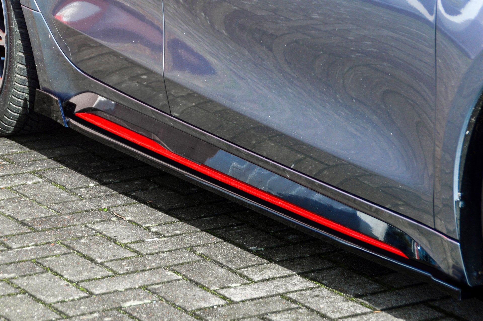 Seitenschweller mit Wing hinten für Kia Proceed GT und GT-Line ab 2018, Ingo Noak Tuning, aerodynamisches Auto-Upgrade