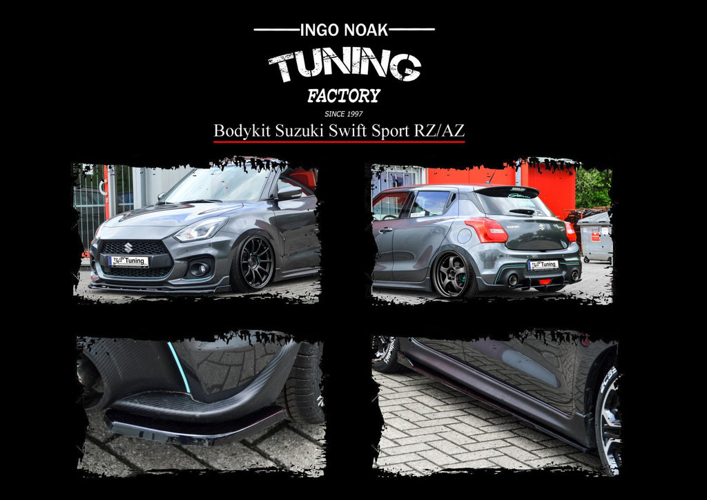 Bodykit für Suzuki Swift Sport RZ/AZ, Ingo Noak Tuning, inklusive Stoßstangen und Seitenschweller, für sportliches Design