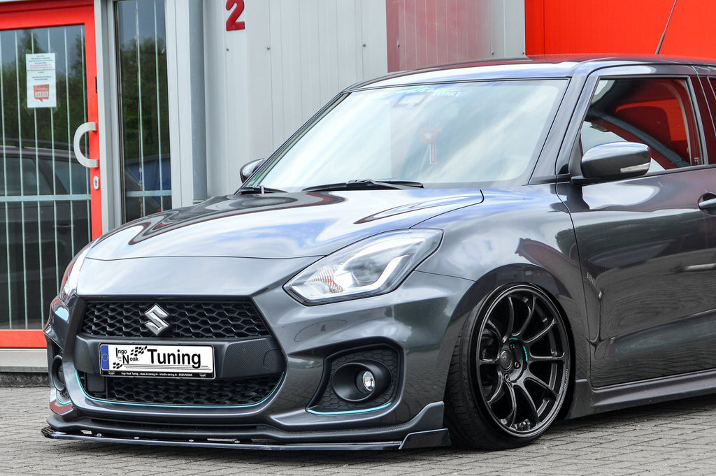 Bodykit für Suzuki Swift Sport RZ/AZ von Ingo Noak Tuning, sichtbare Stoßstange und Seitenteile für sportliches Design