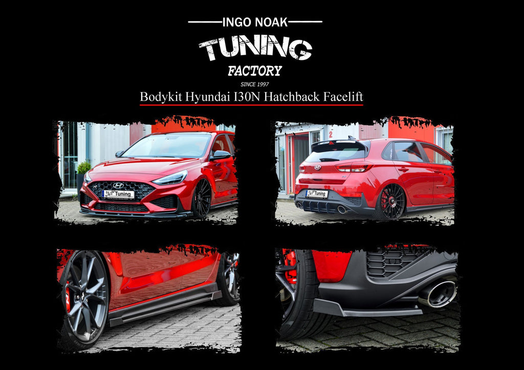 Bodykit für Hyundai I30N + Performance Facelift ab Bj.2021-