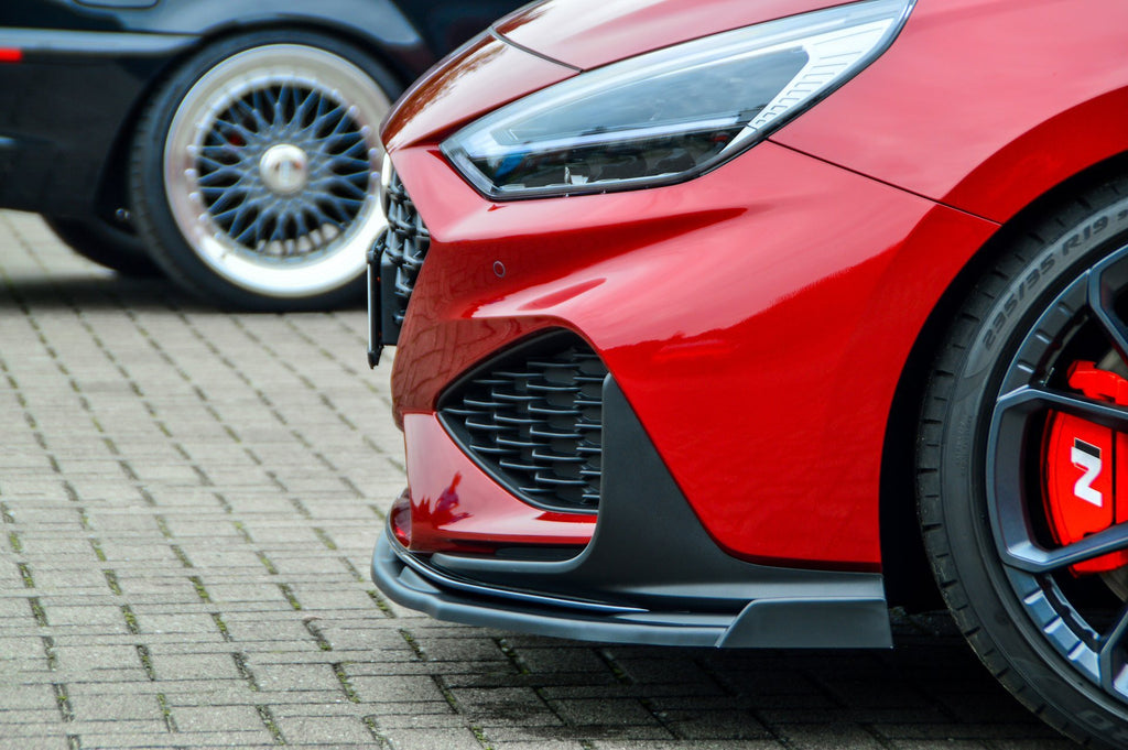 Cup Frontspoilerlippe mit Wing für Hyundai I30 N + N-Line Facelift - Ingo Noak Tuning