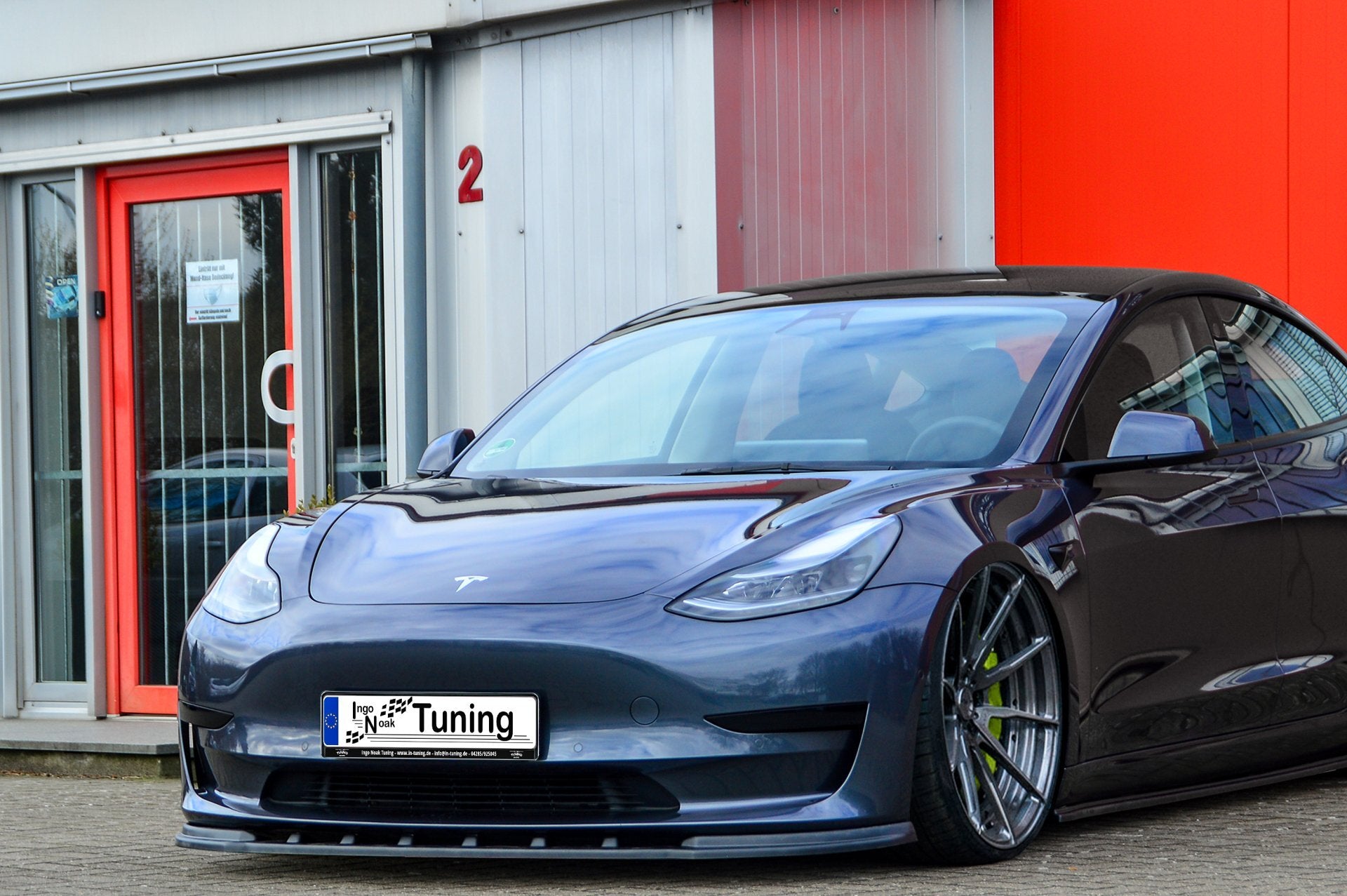 CUP Frontspoilerlippe für Tesla Model 3 ab Bj. 2017-
