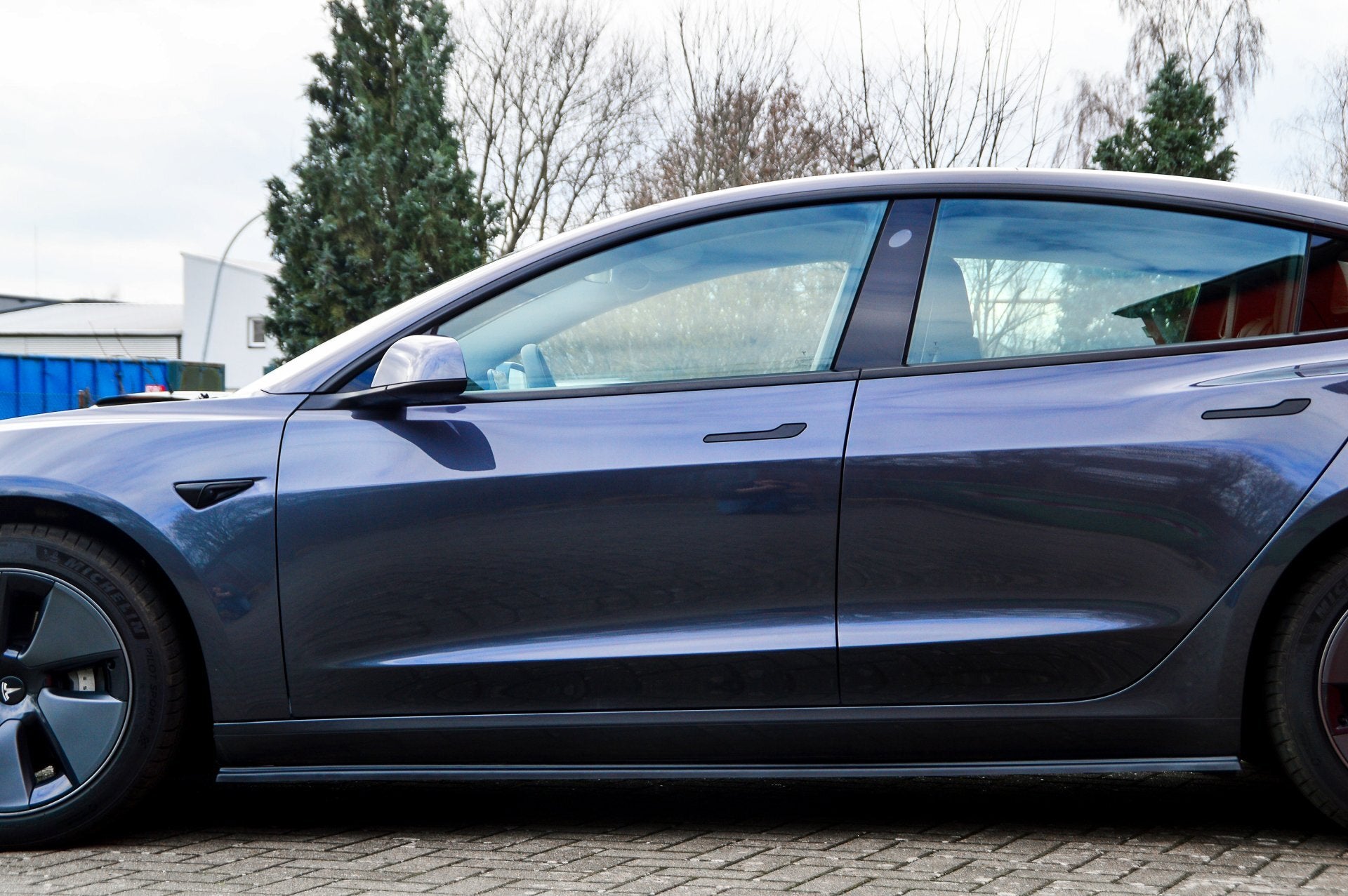 CUP Seitenschweller für Tesla Model 3 ab Bj. 2017-