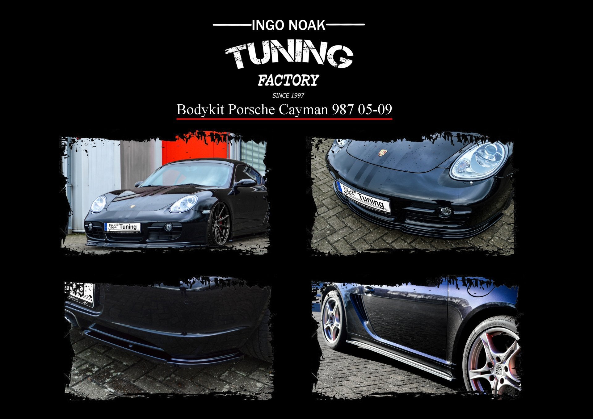 Bodykit für Porsche Cayman 987 Bj. 2005-2009