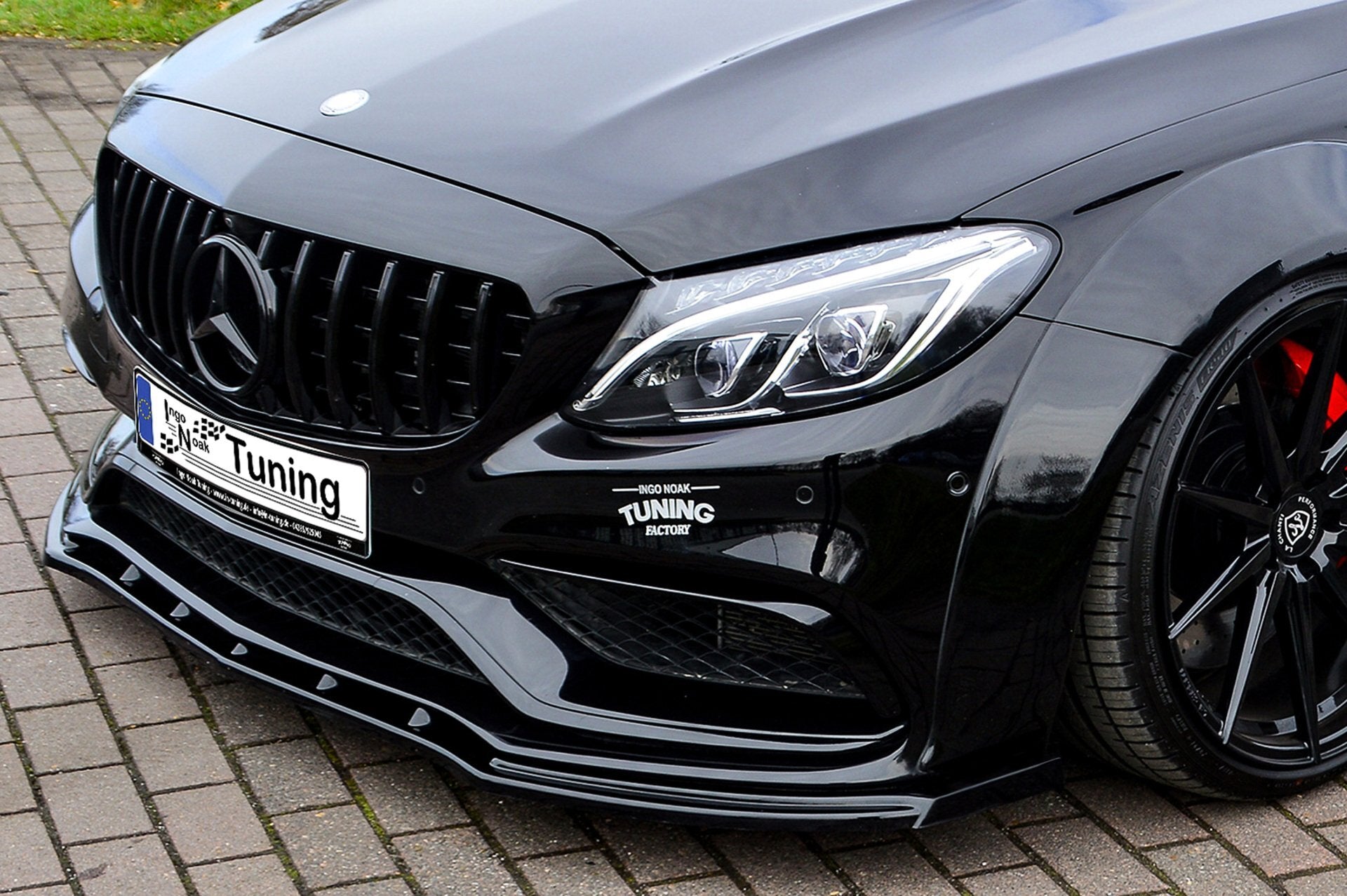 Cup Frontspoilerlippe für Mercedes C-Klasse C63AMG W205/C205/A205/S205