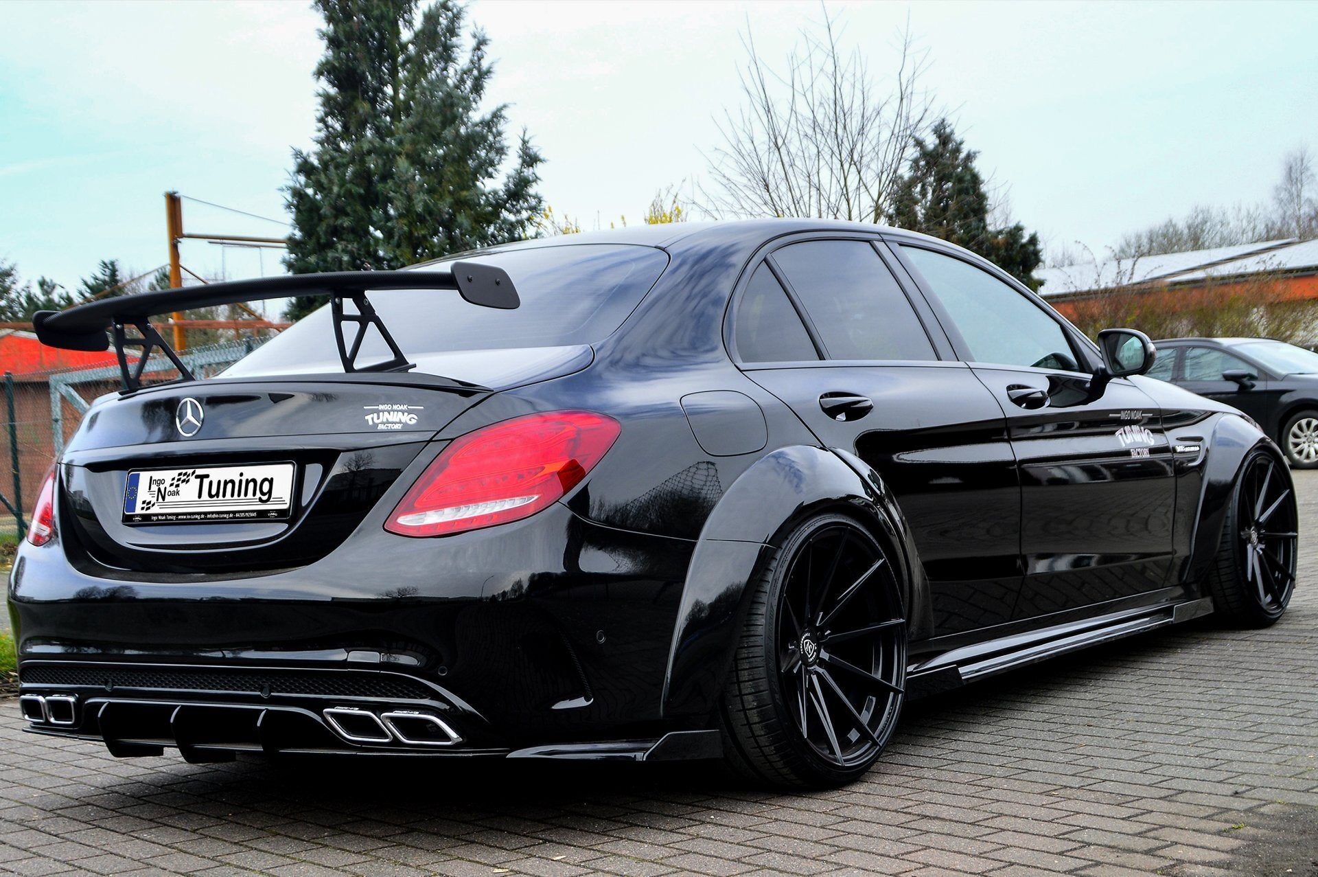 Widebodykit für Mercedes C-Klasse W205 C63AMG+S Limousine