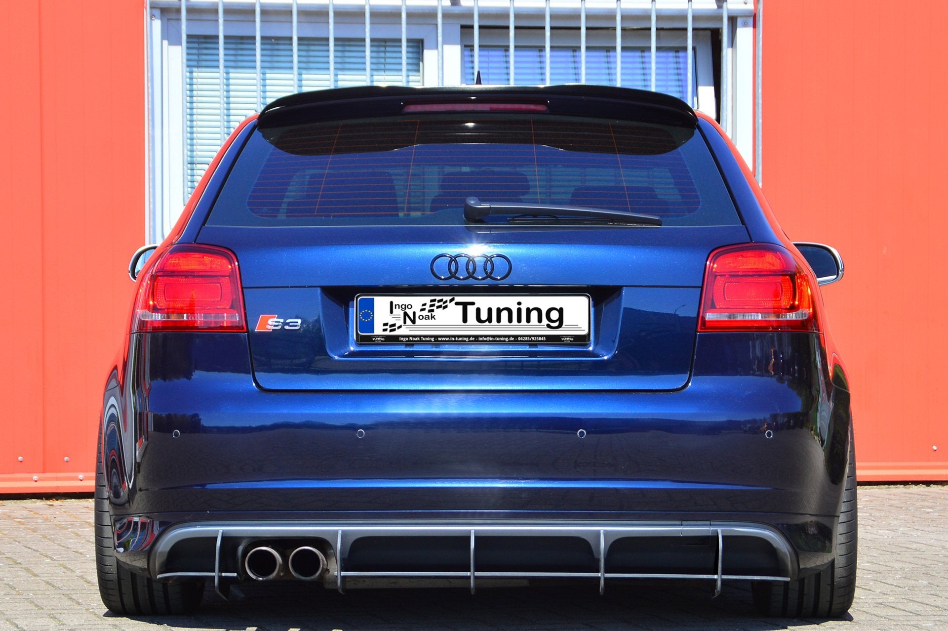Gefräster Heckansatz für Audi S3 8P 3.Türer Facelift