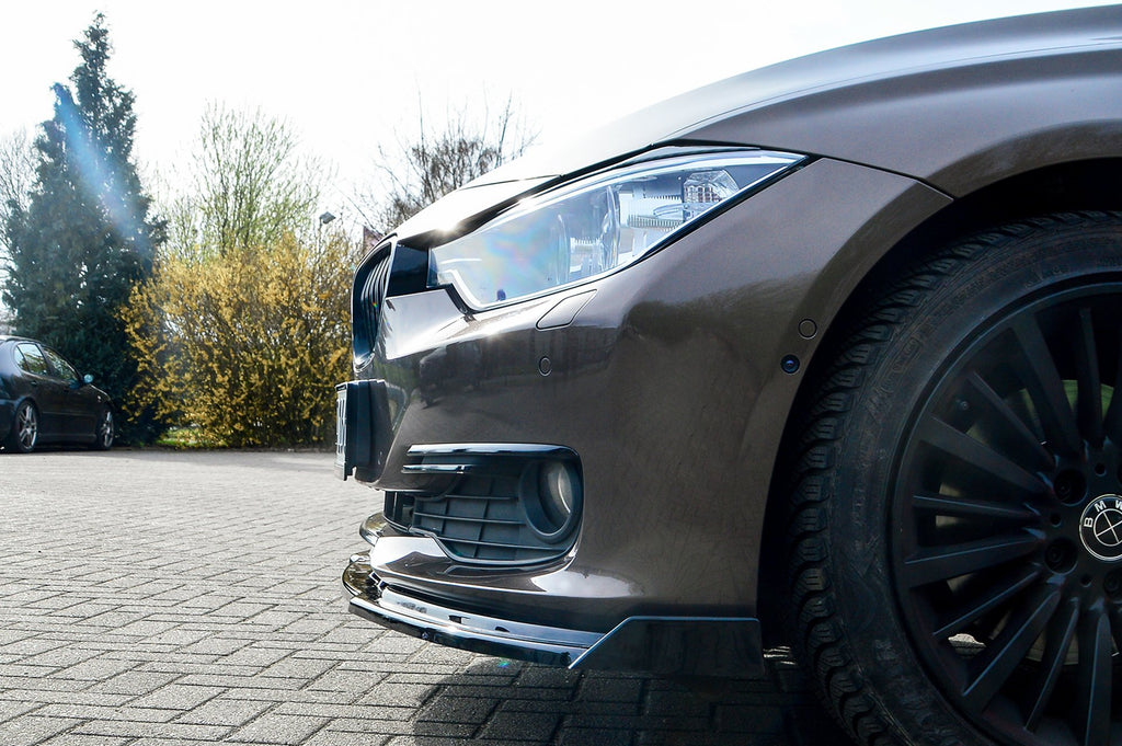 CUP Frontspoilerlippe mit Wing für BMW 3er F30 F31 ohne M-Paket