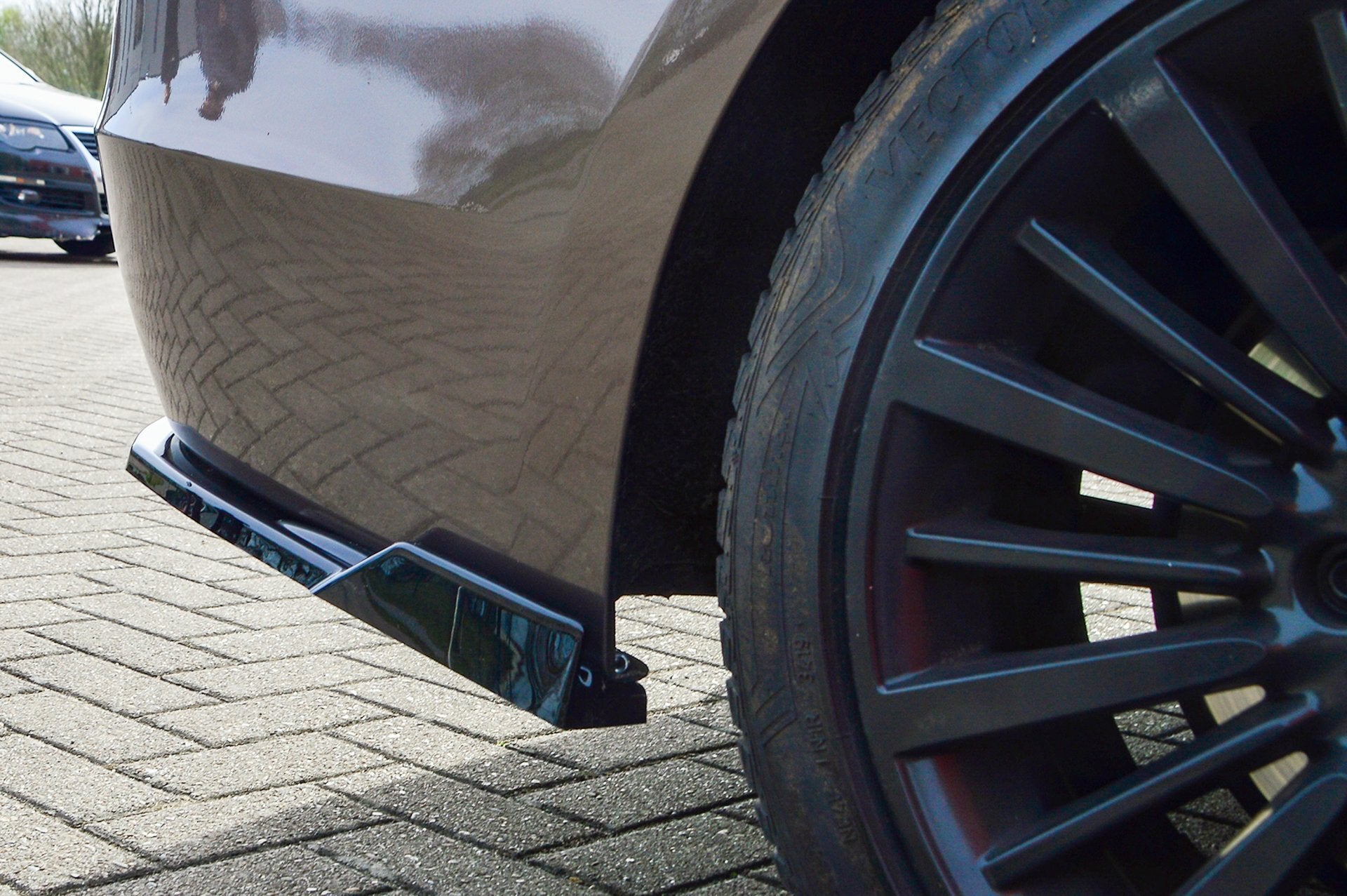 Heckansatz Seitenteile mit Wing für BMW 3er F30 Standard