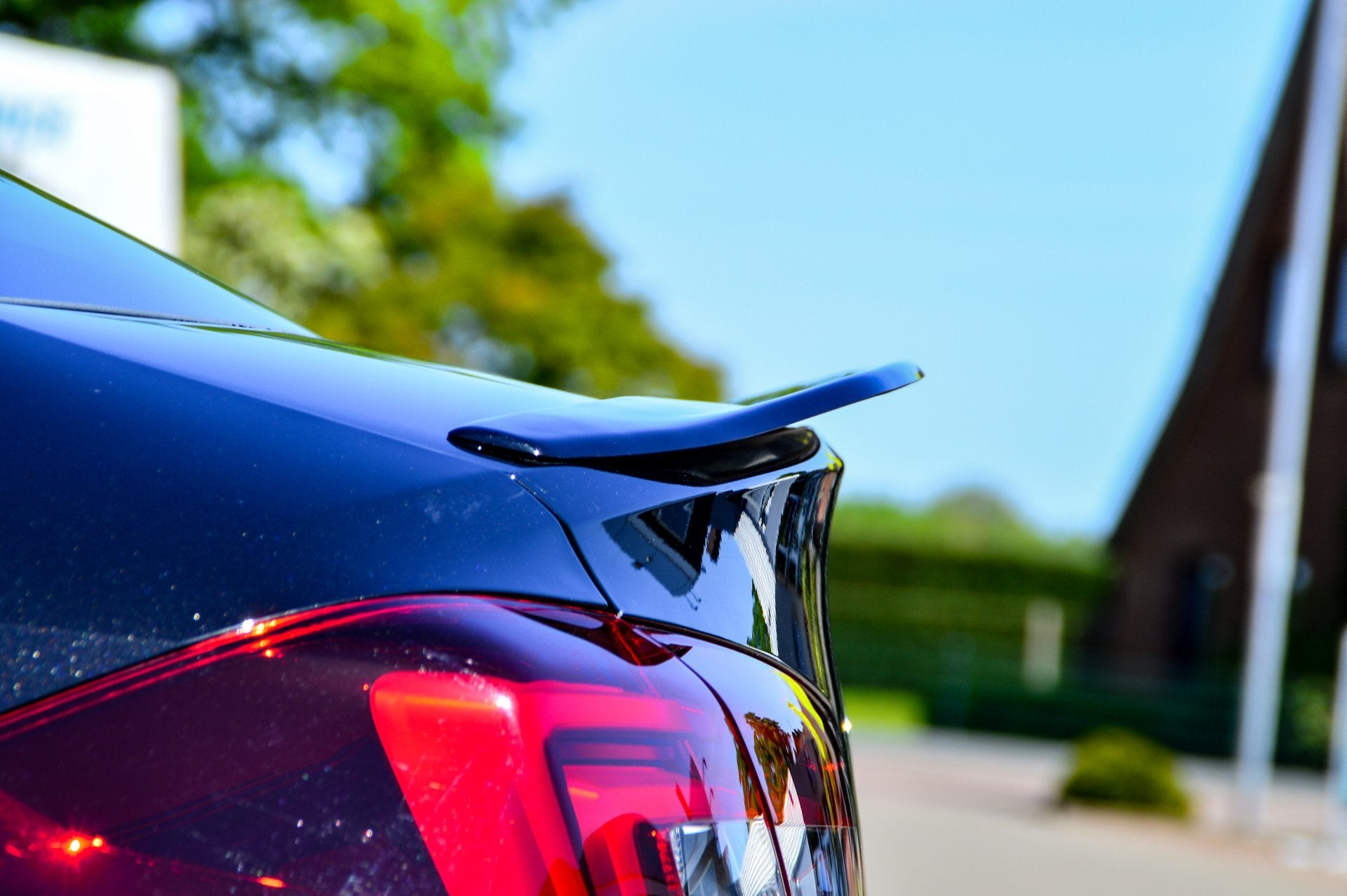 Heckklappenspoiler Ducktail für Opel Insignia B Grandsport, schwarz, aus hochwertigem Kunststoff, passend für Opel Insignia B.
