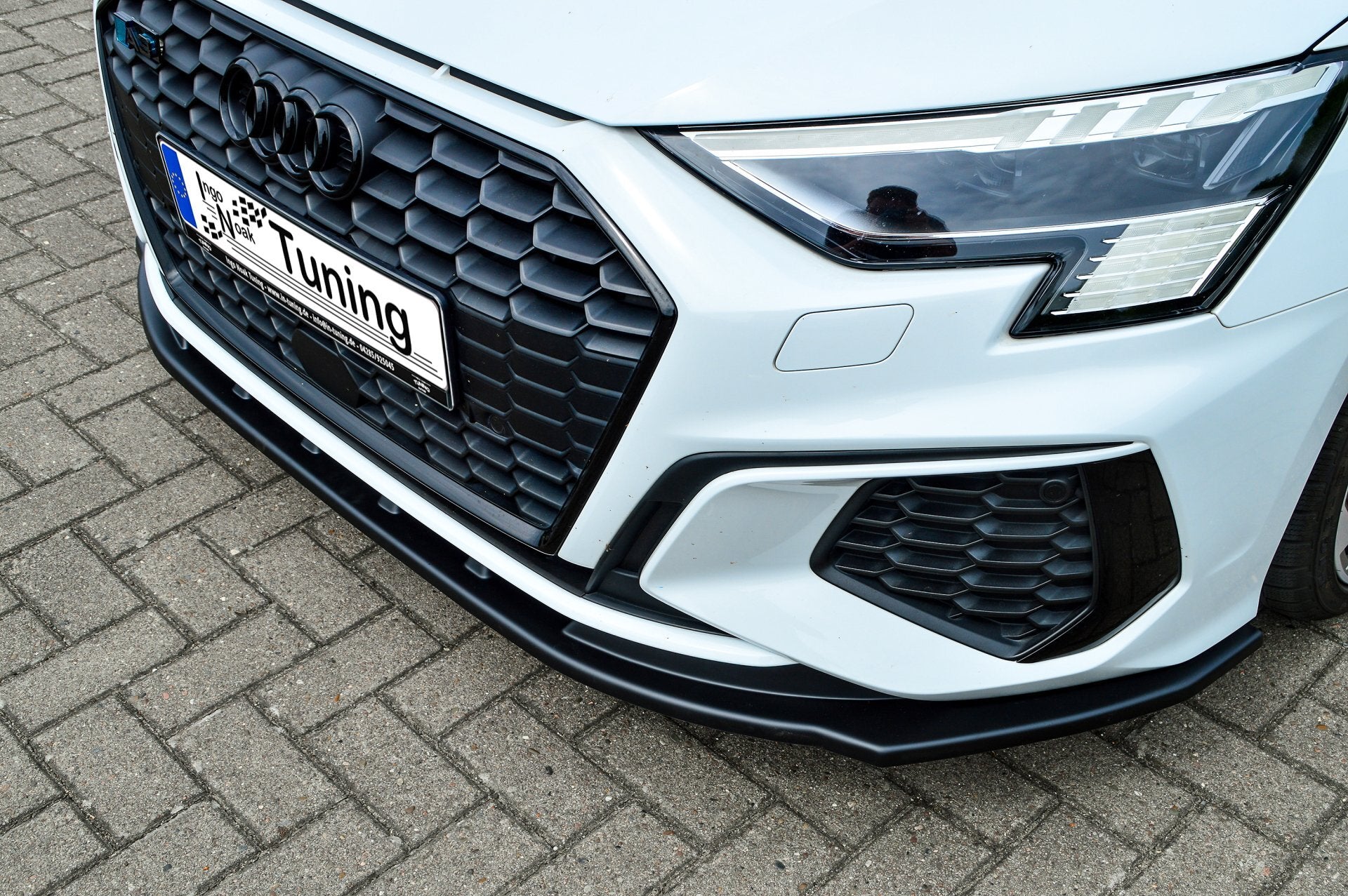 Cup Frontspoilerlippe für Audi A3 8Y S-Line + S3