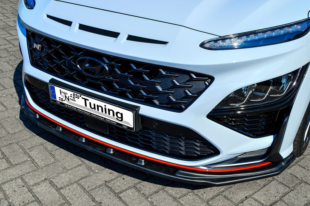 Cup Frontspoilerlippe für Hyundai Kona N + N-Line ab Bj.2020- - Ingo Noak Tuning