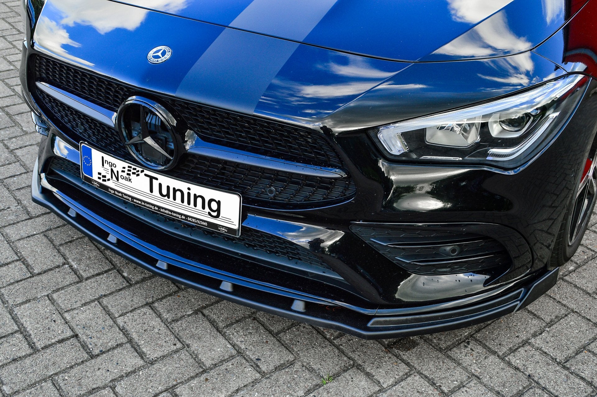 Cuplippe Spoilerlippe mit Wing ABS Mercedes CLA AMG-Line C118 X118