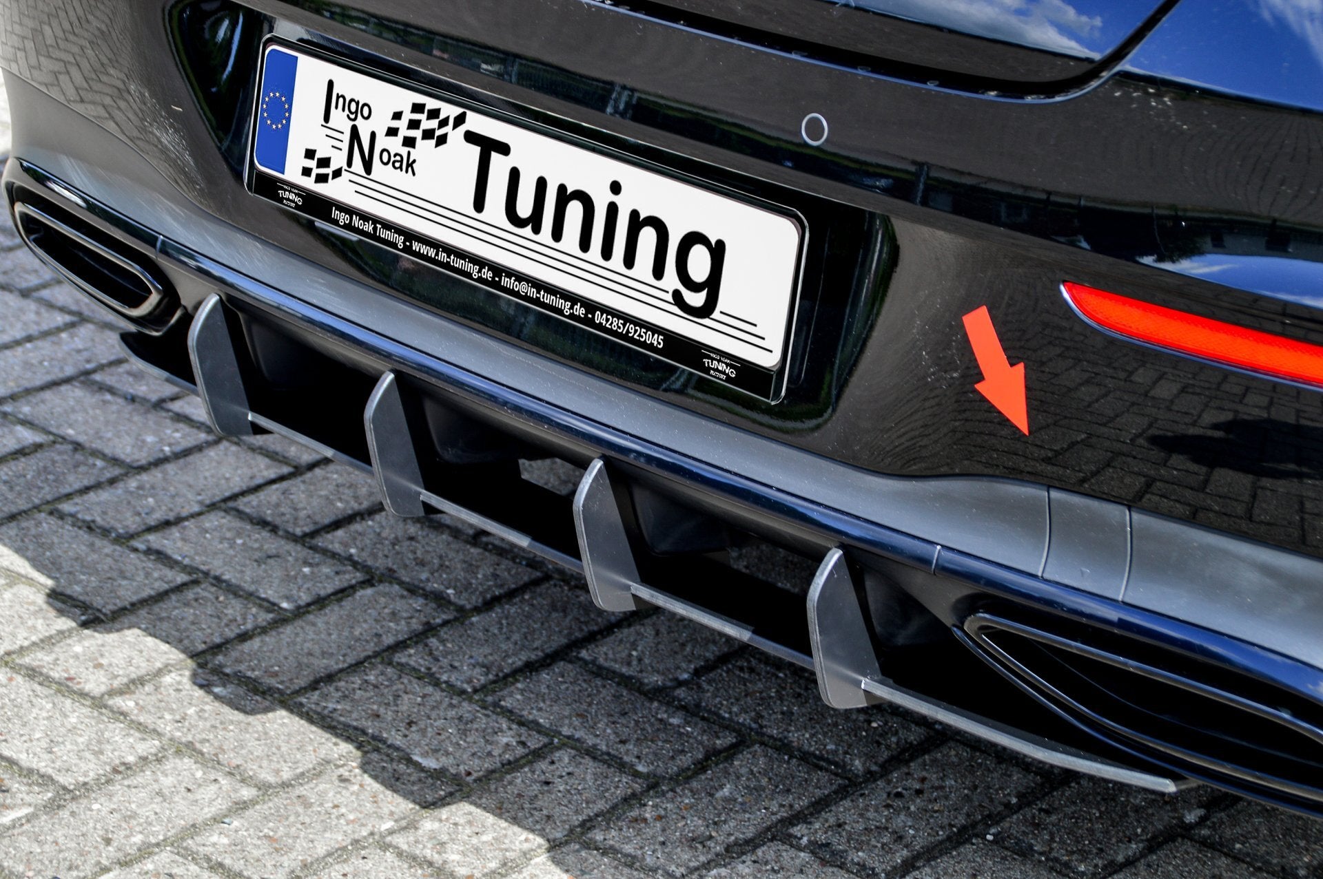 Gefräster Heckansatz für Mercedes CLA X118 Shooting Brake AMG-Line ab Bj.:2019-