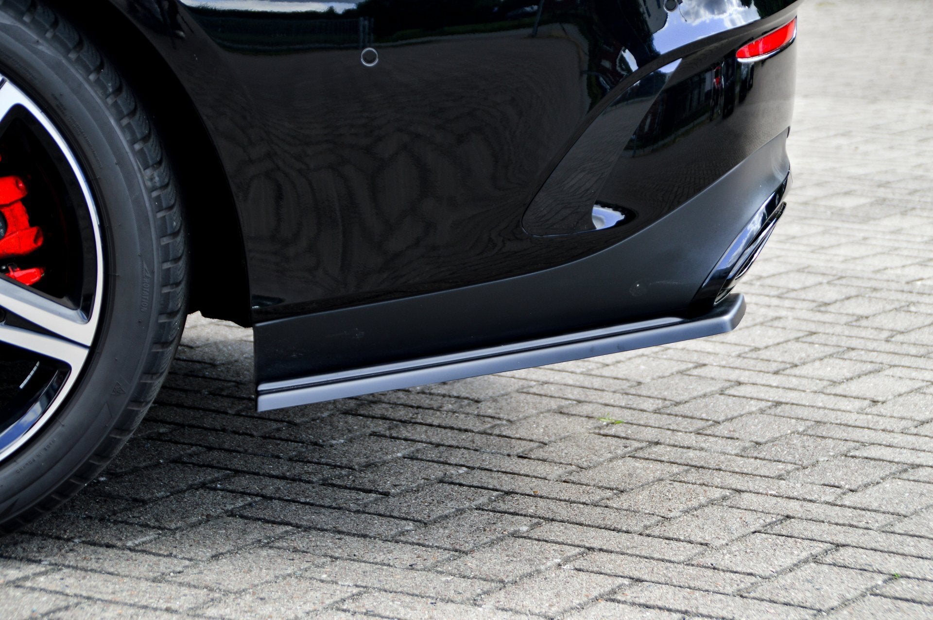 Heckansatz Seitenteile für Mercedes CLA X118 Shooting Brake AMG-Line ab Bj.:2019-