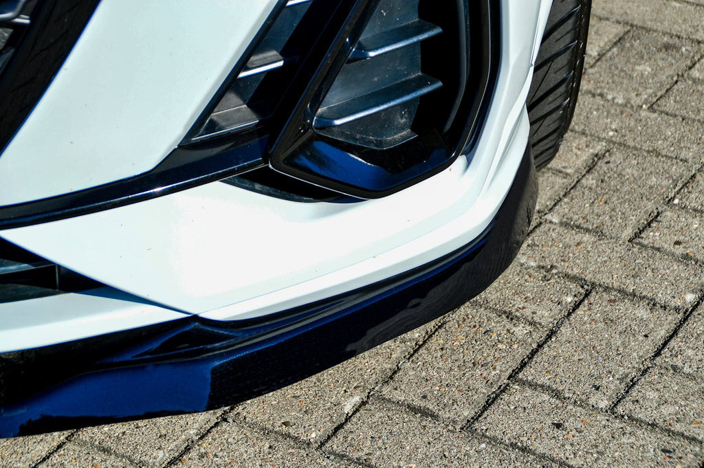 Cup Frontspoilerlippe für Audi Q3 F3/F3N mit S-Line aus ABS