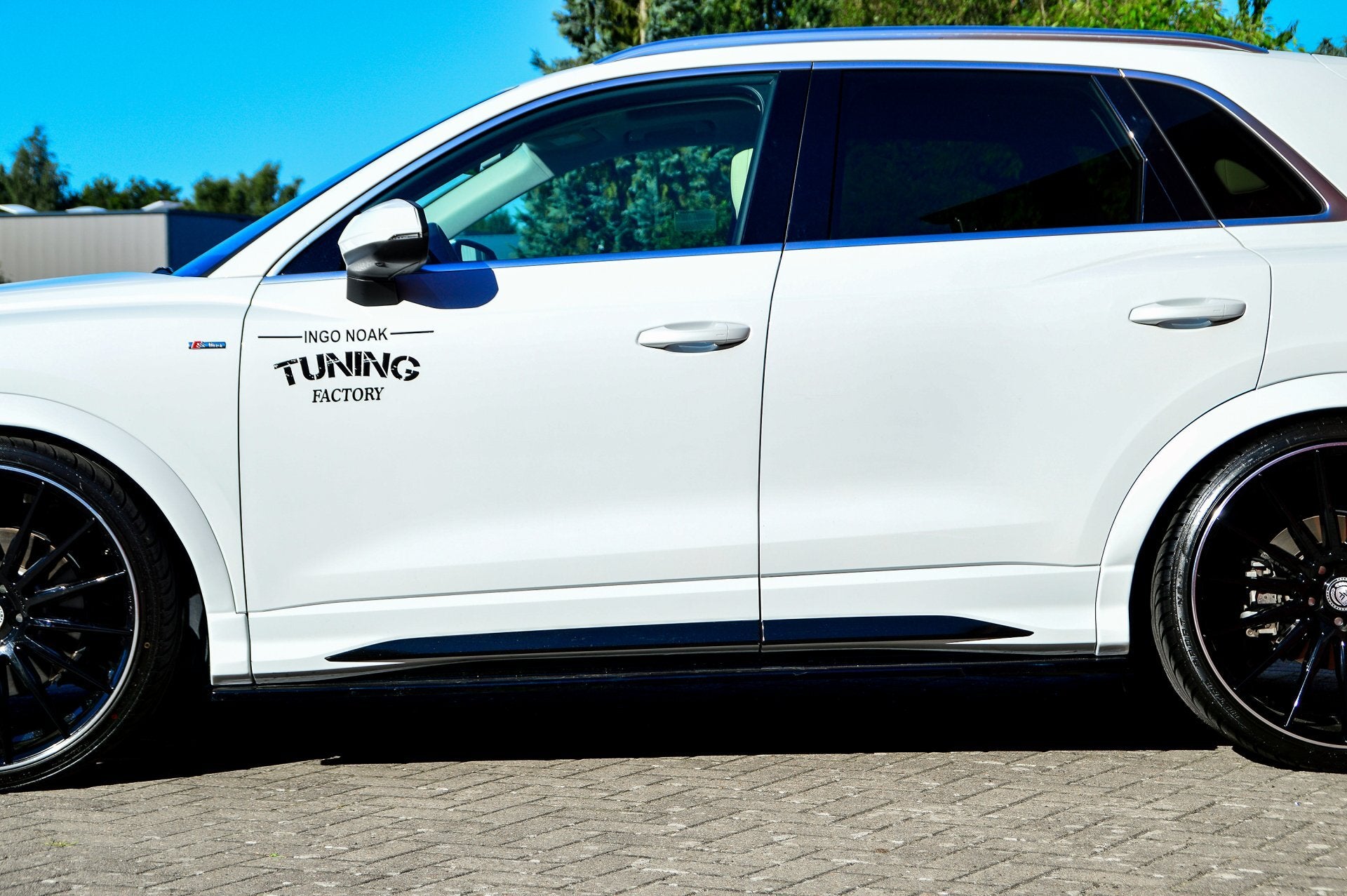 Cup Seitenschweller Satz für Audi Q3 +RSQ3 F3/F3N mit S-Line aus ABS