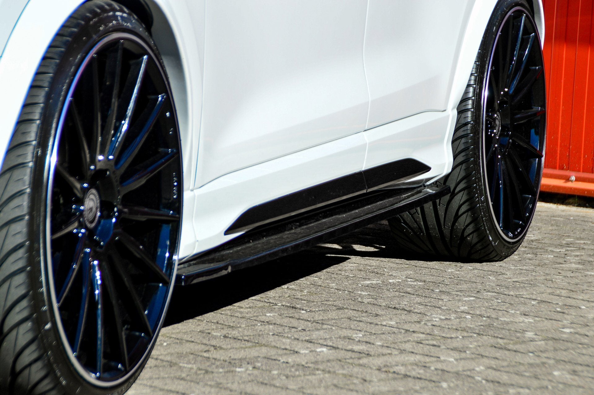 Cup Seitenschweller Satz für Audi Q3 +RSQ3 F3/F3N mit S-Line aus ABS