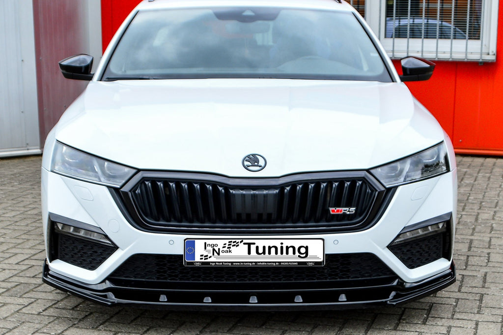 Cup Frontspoilerlippe mit Wings für Skoda Octavia RS NX ab Bj.2020-